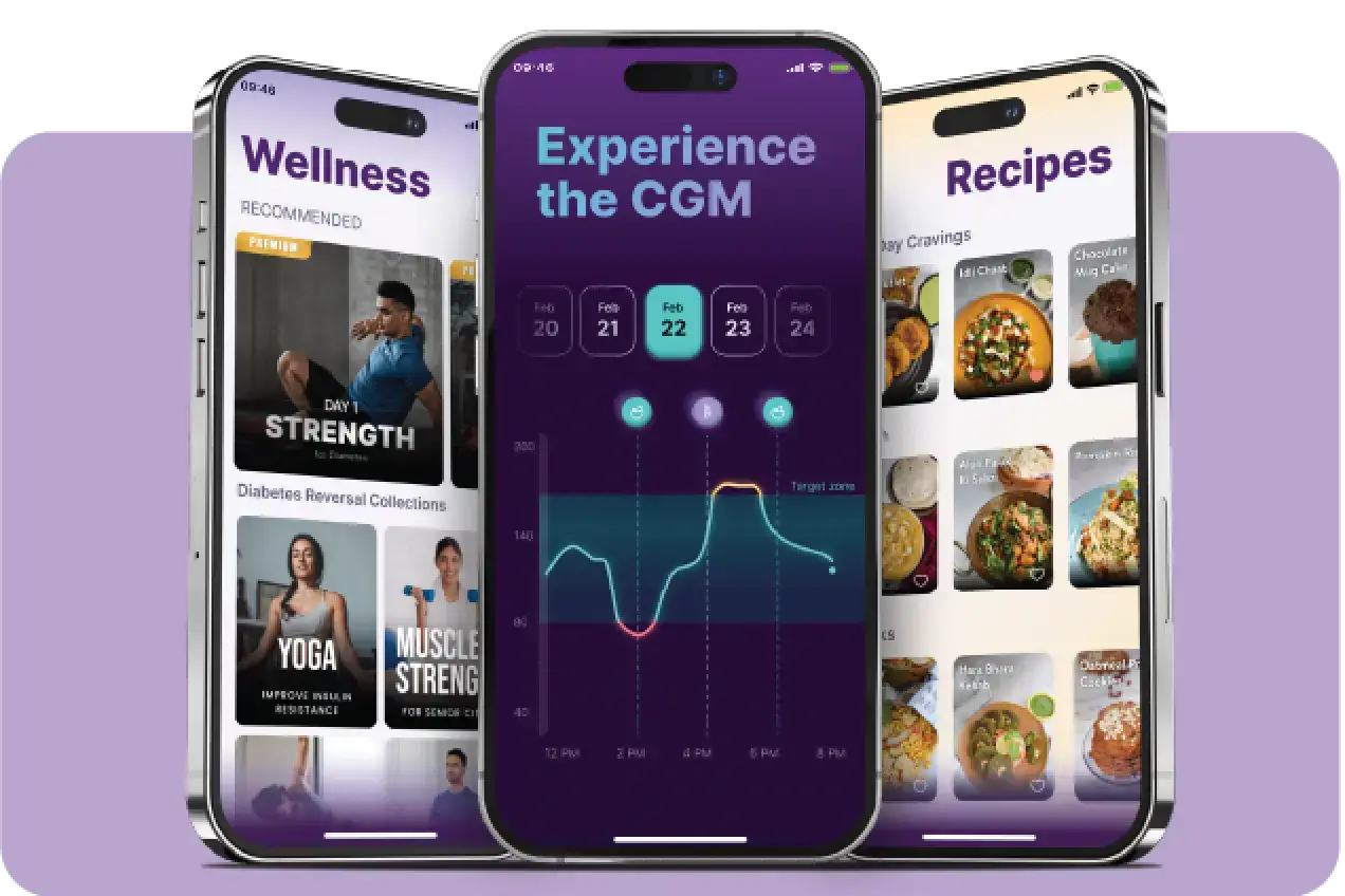 Manage Diabetes with the Sugarfit App in Bangalore Sugarfit Mobile App for Diabetes Tracking and Reversal in Bangalore